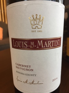 Louis M. Martini Sonoma County Cabernet Sauvignon